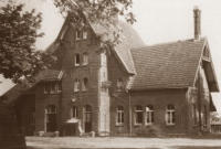 Bahnhof um 1924