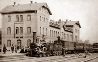 Bahnhof 1860