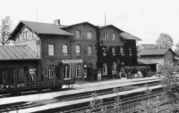 Bahnhof um 1934